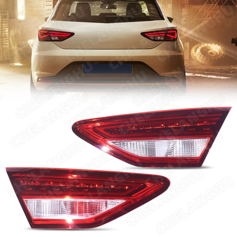 

Светодиодный задний фонарь для Seat Leon 2013 2014 2015 2016, внутренний боковой задний фонарь, автомобильные аксессуары, поворотный фонарь без лампочек 5F0945308L