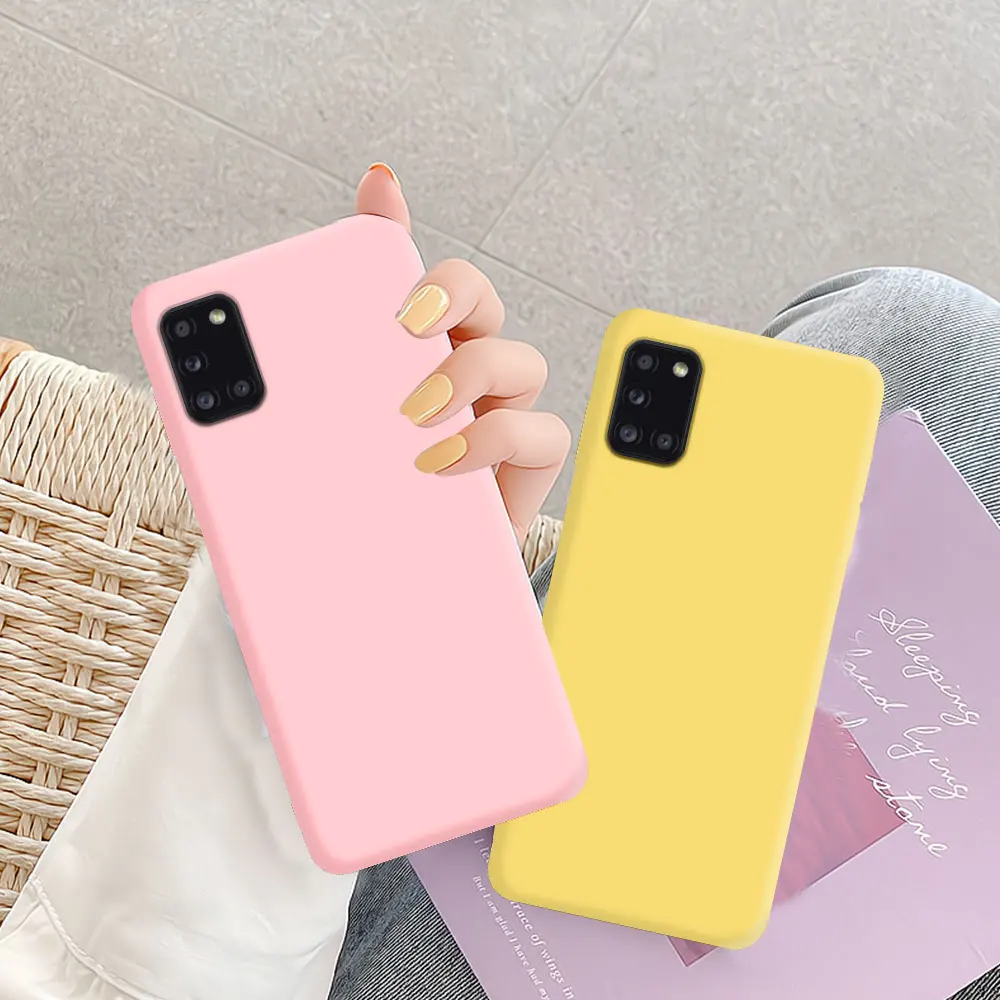 Flüssige Silikonhülle für Samsung Galaxy A31 A41 A51 A71 A11 A21S A12 A22 A32 A42 A52 A52S A72 4G 5G stoßfeste Hülle – Detail 19