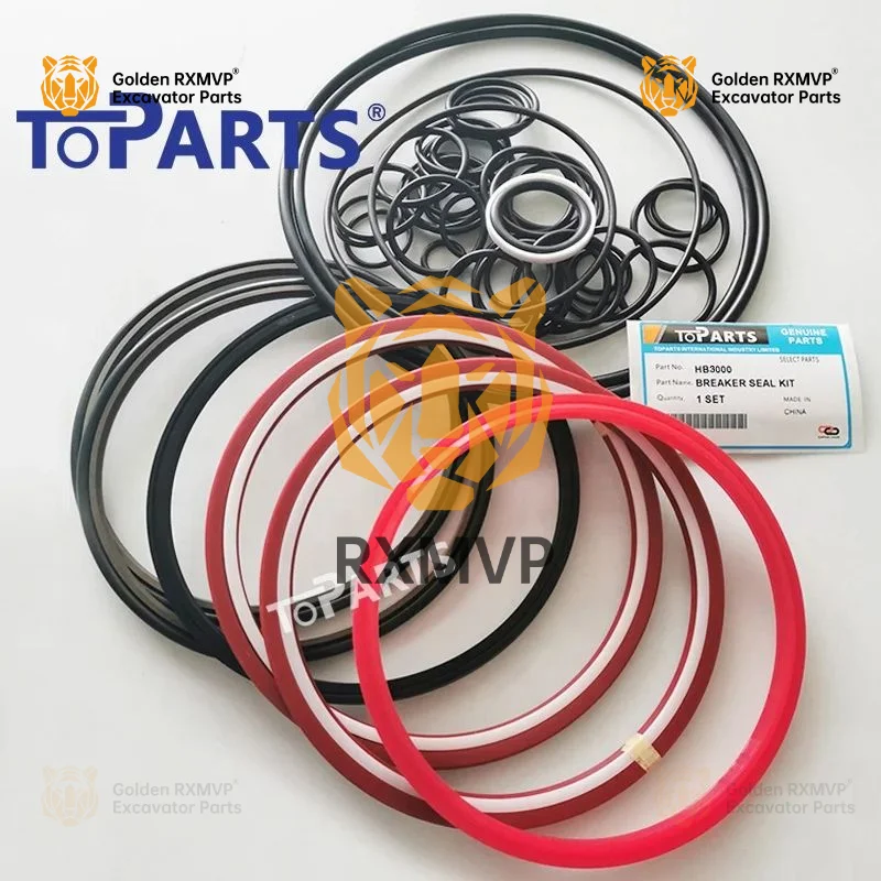 For Atlas Copco Hb3000 Hb 3000 Hydraulic Breaker Hammer Service Seal Kits 3363066010