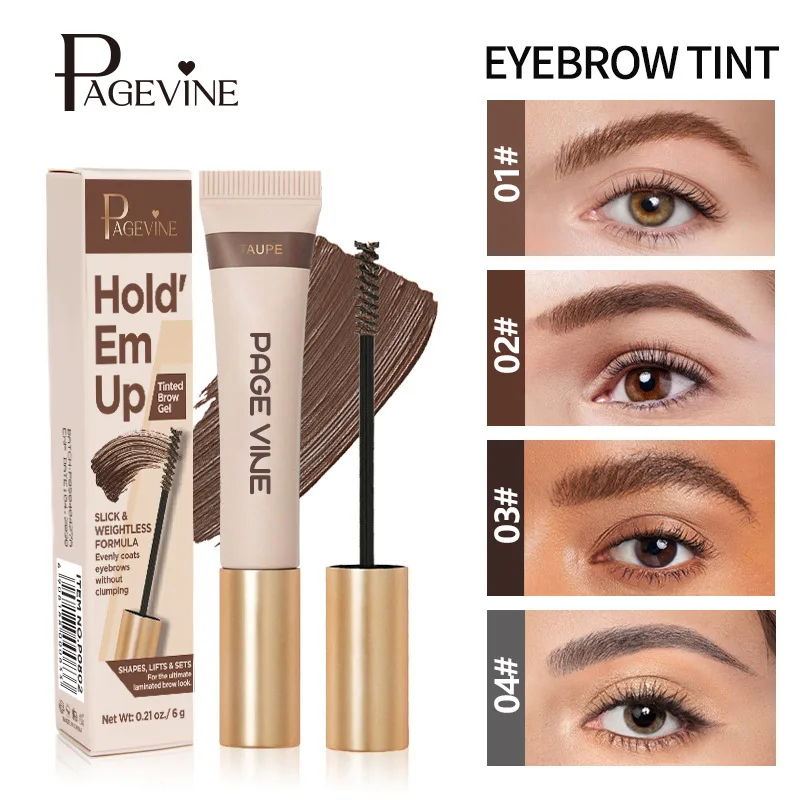 Eyebrow dye for women waterproof and sweat resistant long-lasting and non fading eyebrow gel three-dimensional eyebrow pencil