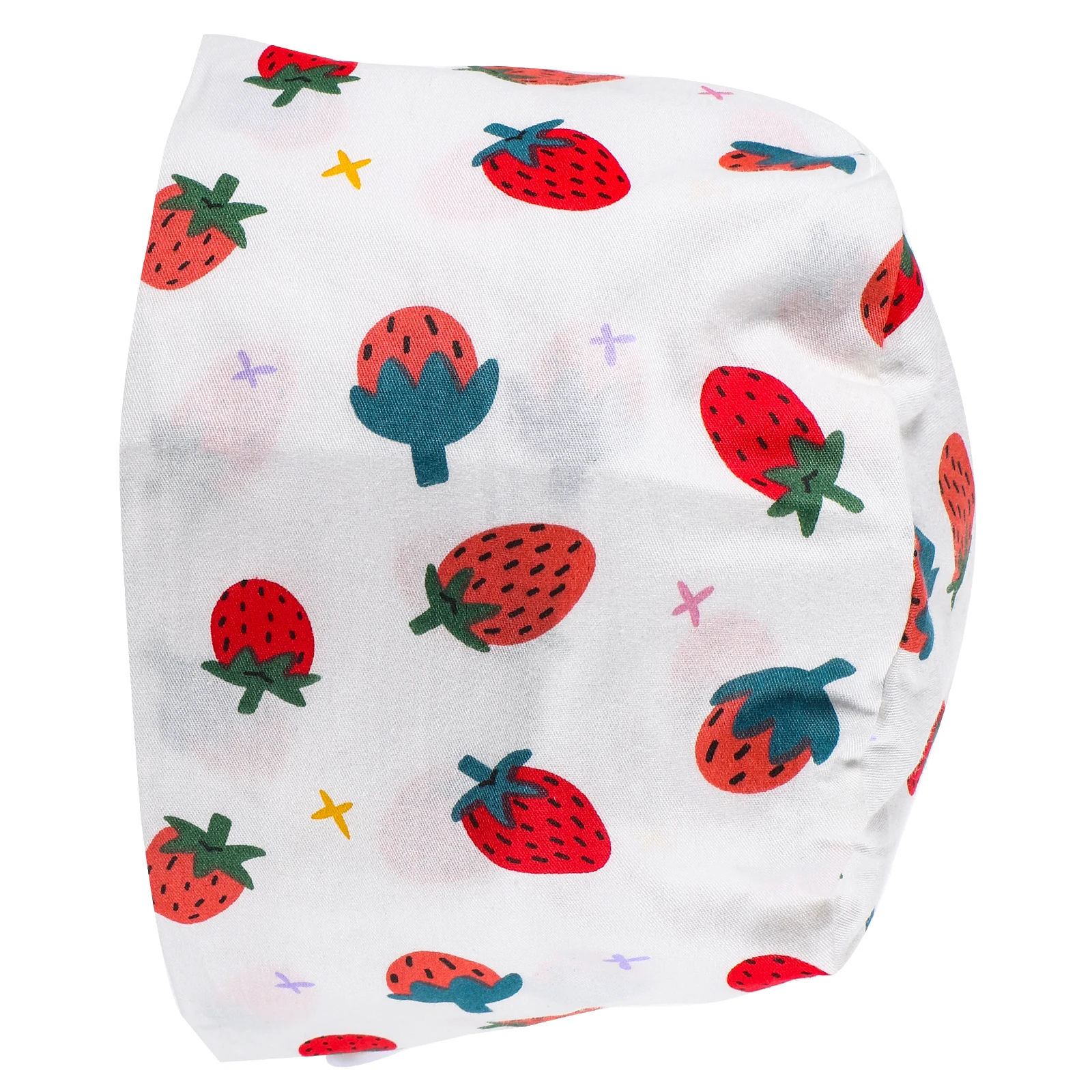 Casquettes de gommage d'infirmière pour femmes, chapeau chirurgical, boutons en coton, cheveux longs, motifs imprimés, ajustement confortable, vêtements de laboratoire médical