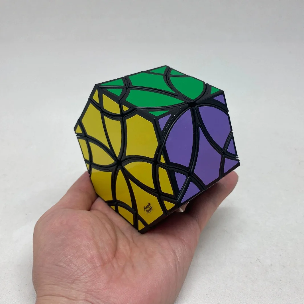 Calvin's  Puzzle CUbe Hexagonal Curvy Copter Cube  Toys for Kids