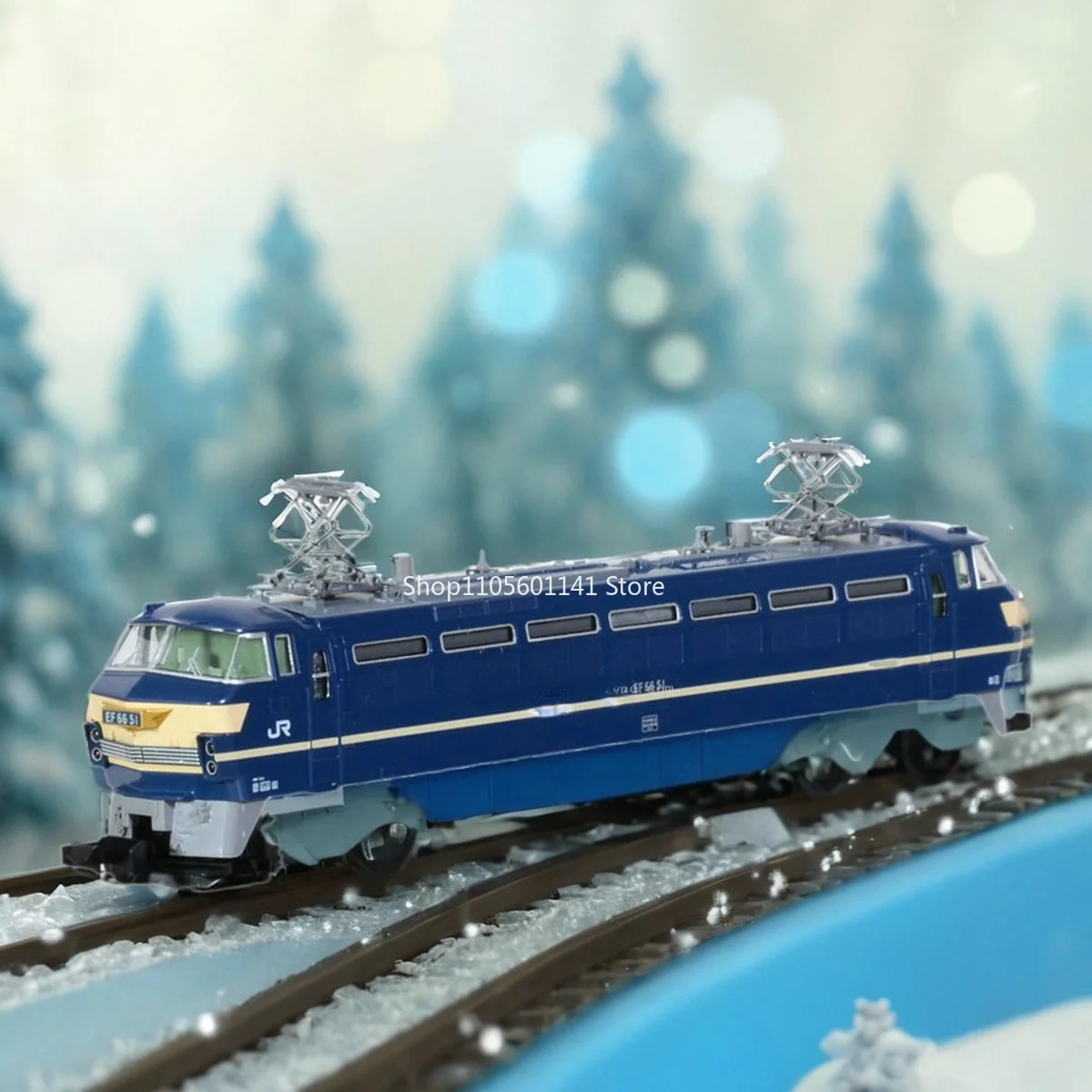Train Model N Scale 1/160 TOMIX 98388 EF66 Electric Bus One Locomotive and Two Carriages Train Model Toy Collection