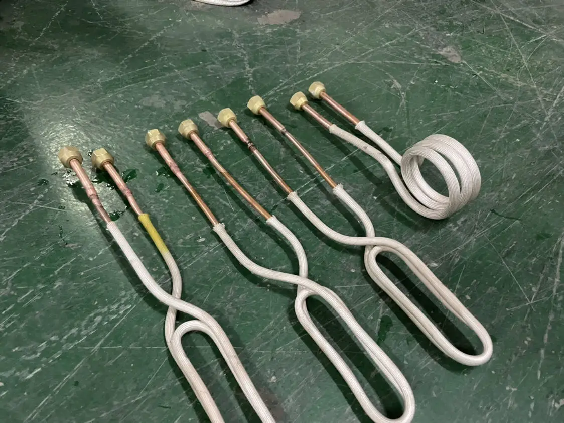 Popular Hot sell Elliptic Shape Copper Induction Heating Coil for Welding Brazing - Induction Heater Head Copper Rings for Heati