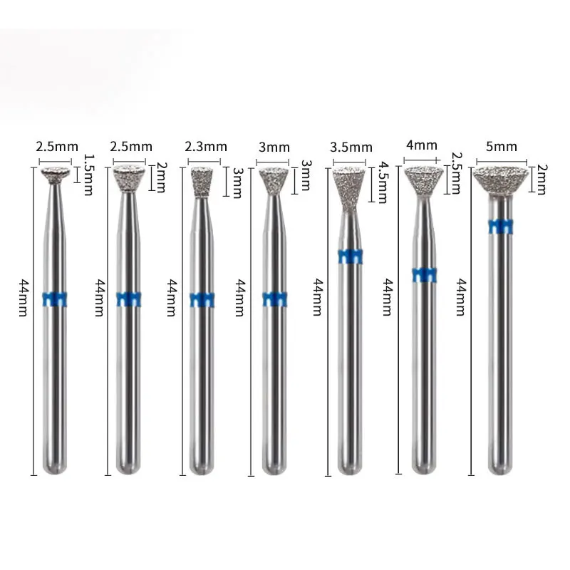 ダイヤモンドネイルドリルビットフライスカッターキューティクルクリーンジェルオーバーフロー除去マニキュア研削ヘッド爪アクセサリーツール