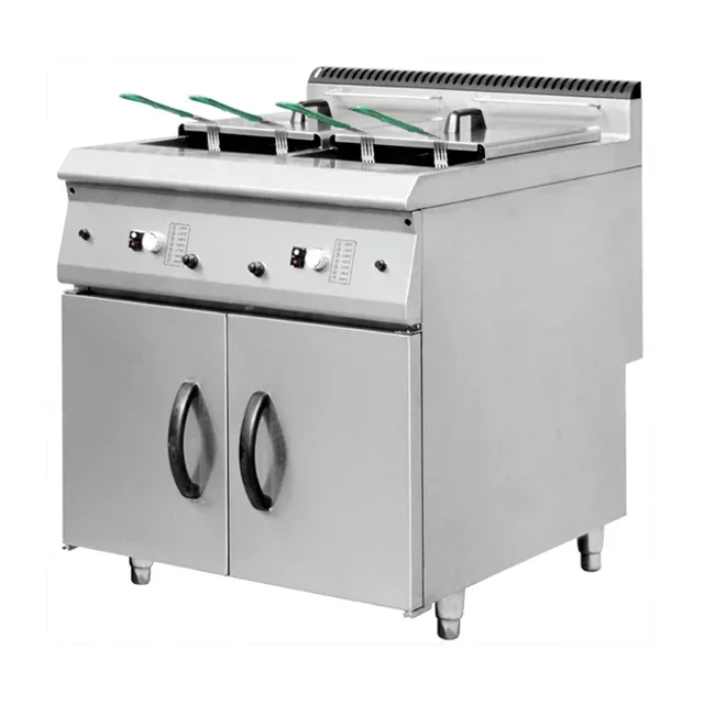 

Combination stove gas fryer Commercial cooker with cabinet combination oven free standing gas stove