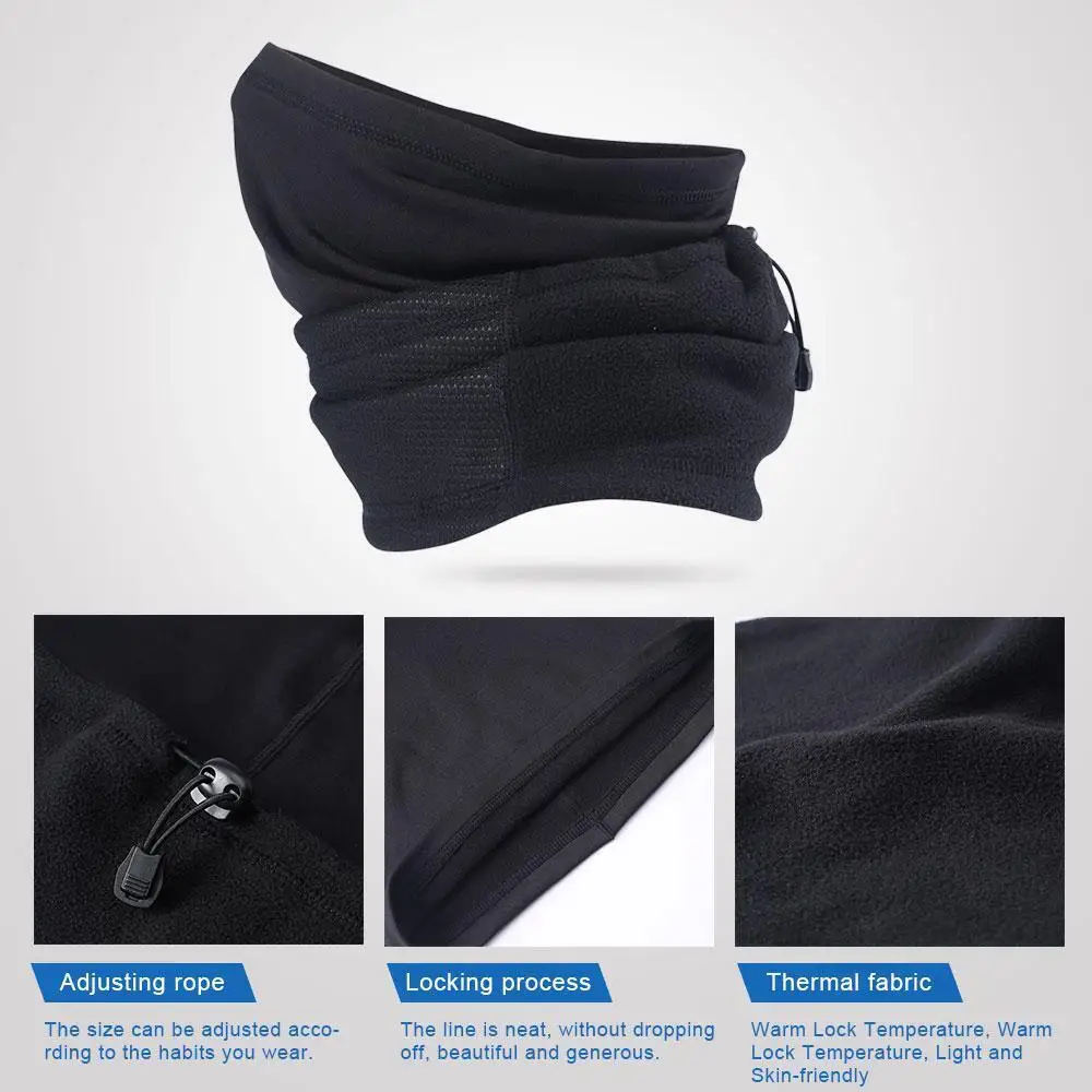 Máscara facial balaclava chapéu pescoço pesca escudo sol gaiter headwear 3 em 1 função