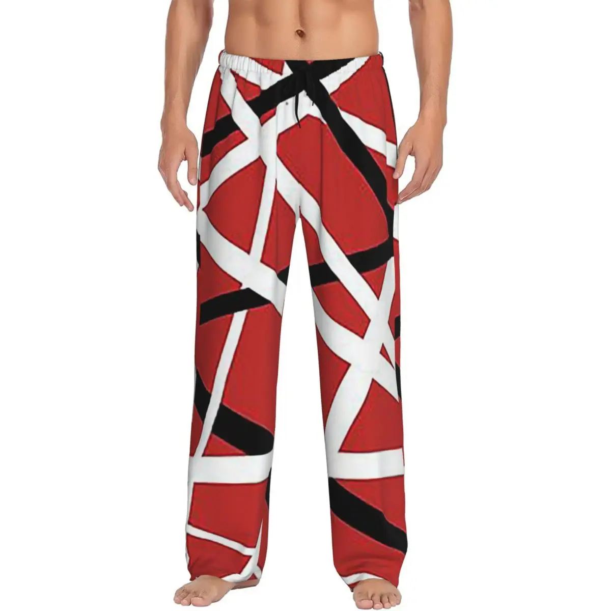 Custom Nice One Van Halen Pajama Pants Men Sleepwear Sleep Lounge Bottoms with Pockets