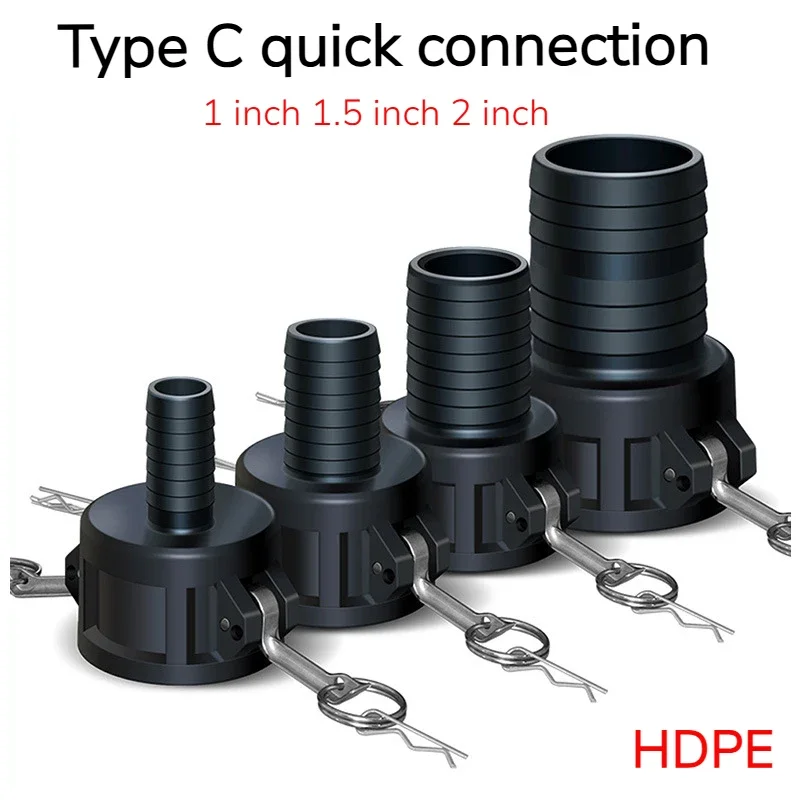 Drum ValveFittings Quick Change Diameter To 25-50MM Hose Quick Connection Type C Quick Connection 1 