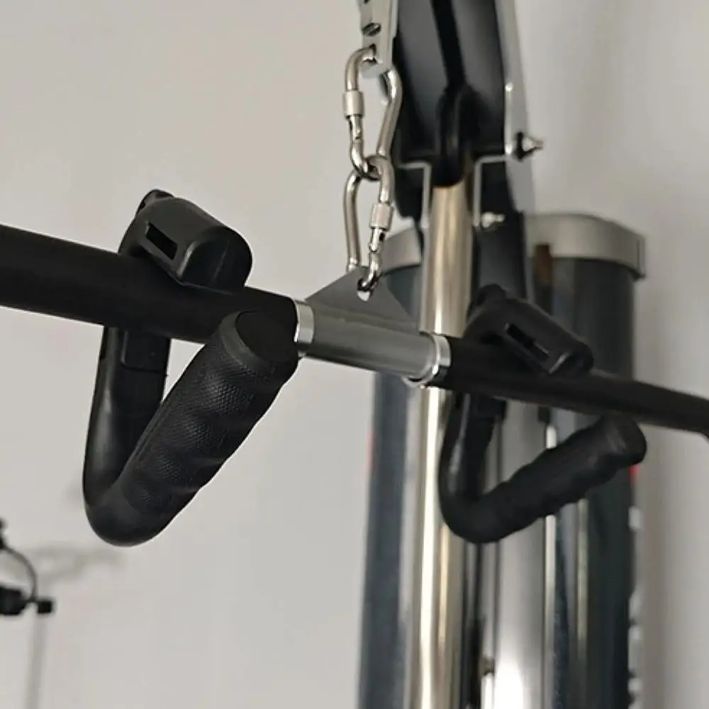 

1 Pair Triangular Fitness Vertical Grip Handle 90° with Rope Hole Gantry Vertical Handle Multifunctional Non-slip
