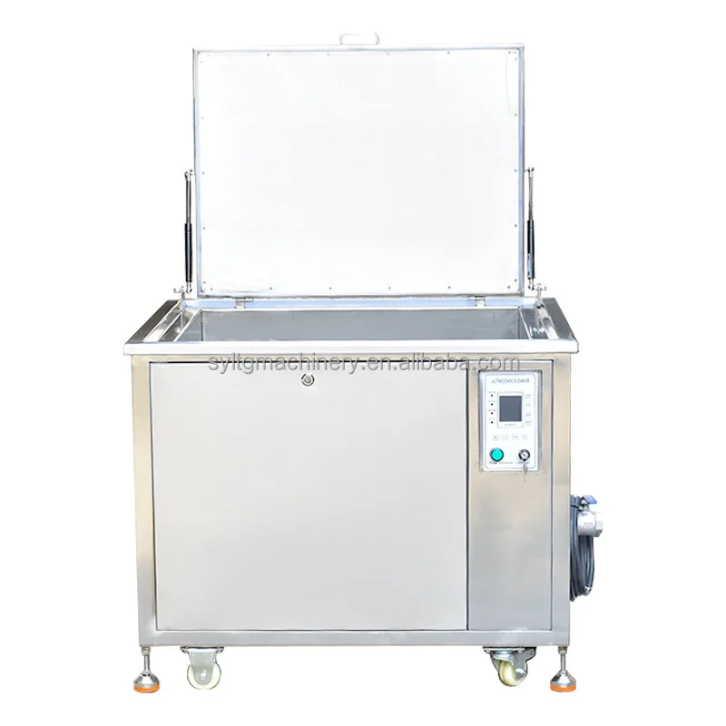 Industrial Ultrasonic Cleaner For Auto Parts DPF Engine Block Carbon Cleaning Machine With Oil Filter System 38L-5000L
