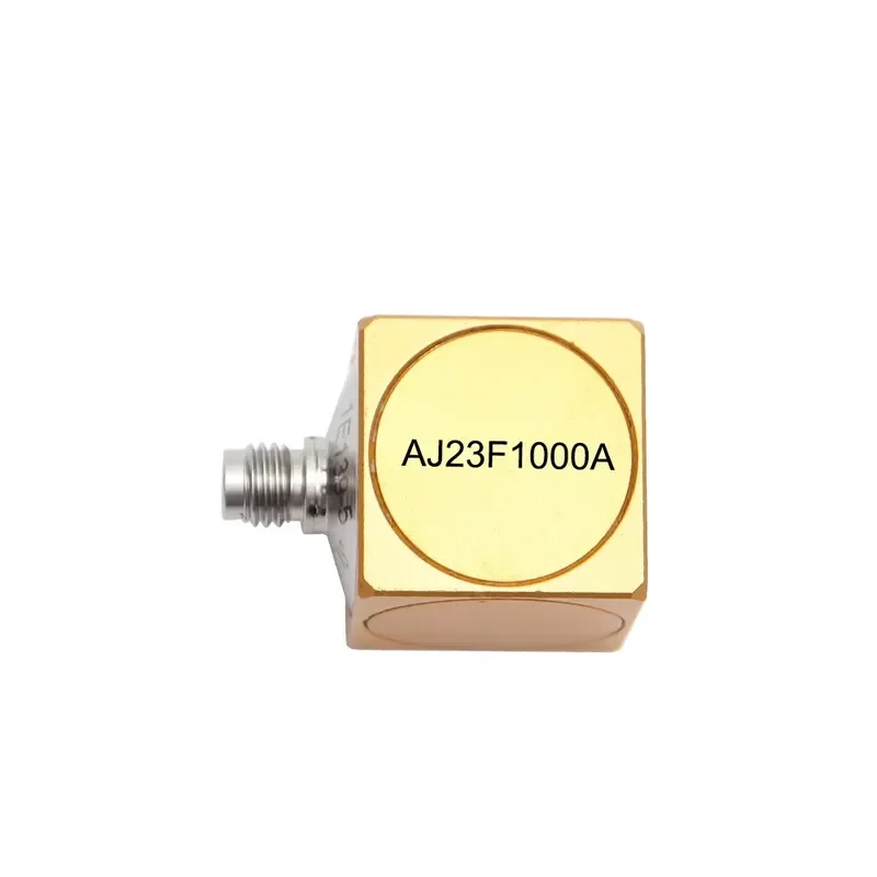 China-Made Triaxial Piezoelectric Accelerometer, 5 g Measurement Range, Aluminum Hard Anodized for Low-Vibration