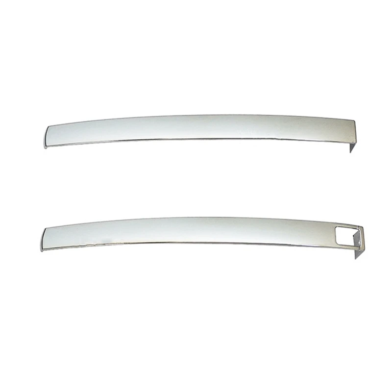 Auto Door Handle Chrome Strip For VW Phaeton 2004-2015 3D0837205D2ZZ 3D0837205X2ZZ Parts With Hole