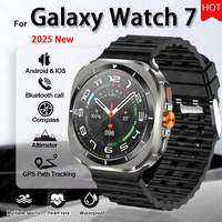 2025 New For Samsung Galaxy Watch 7 Ultra GPS NFC Smart Watch Men 1.43 \