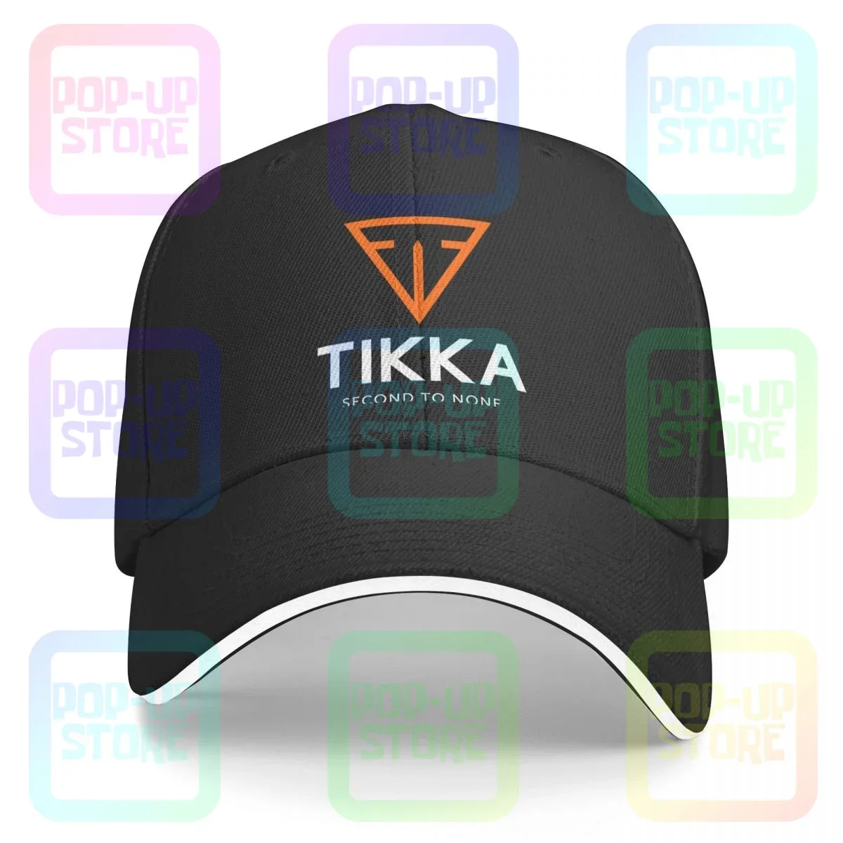 Tikka Logo Second To None Sako Finland Sniper Riffle Firearms Sandwich Cap Baseball Cap Trucker Hat Vtg