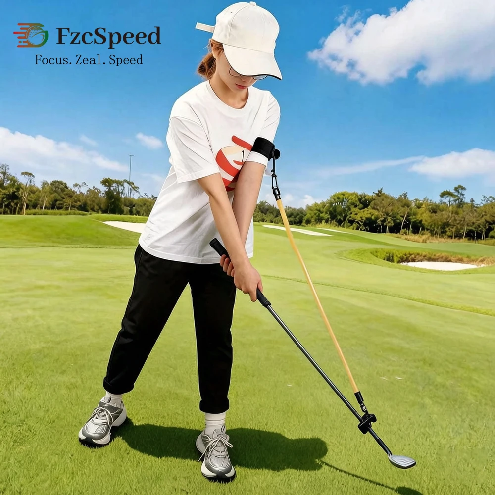 Golf-Schwung-Trainingsband: Elastisches Golf-Schwungtrainer-Band zur Verbesserung der Schwungtechnik und Korrektur der Golfschlägerhaltung – Detail 7