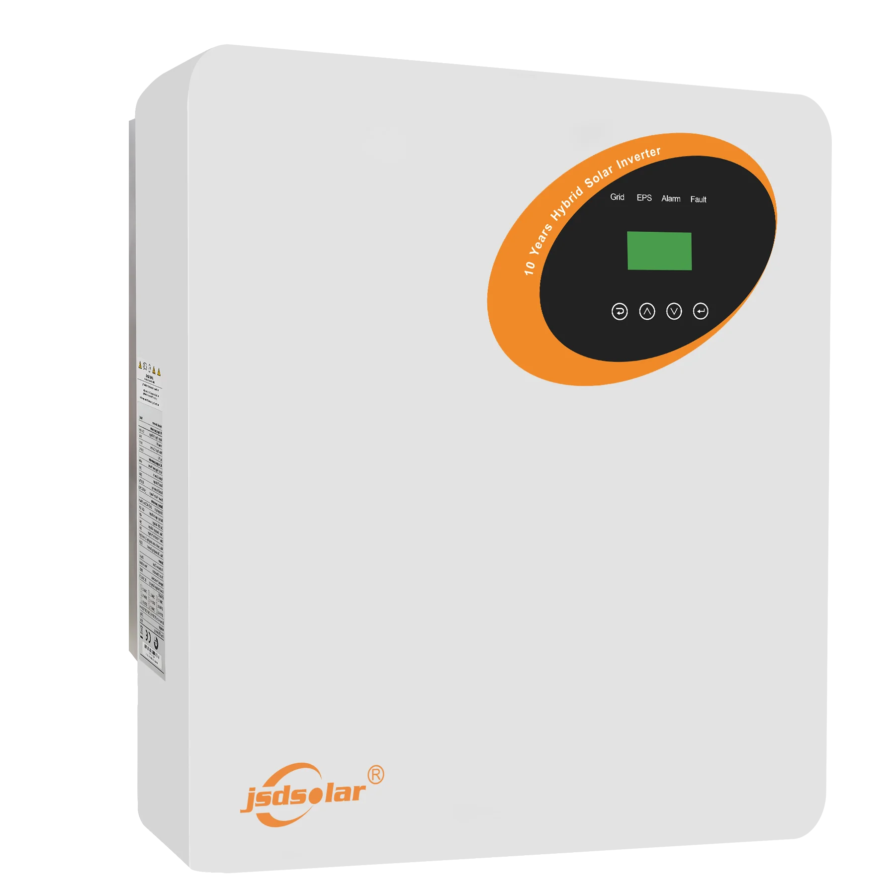 

Jsdsolar 6000 Вт гибридный инвертор постоянного тока переменного тока 220 В вкл. выкл. Солнечный инвертор Чистая синусоида Инвертор мощности для домашнего использования IP65