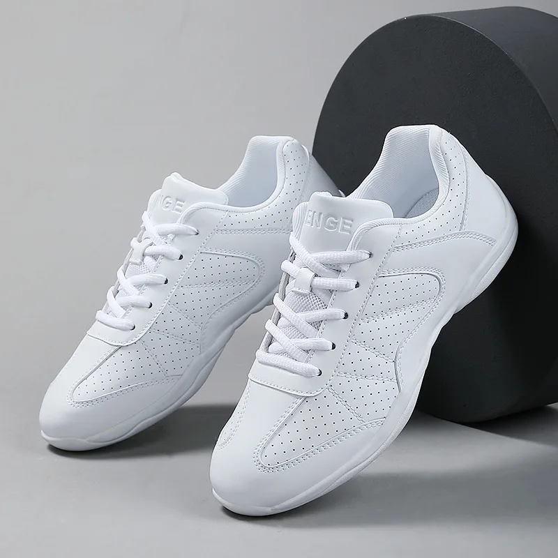 Fitness Dance Shoes Competitive Aerobics Shoes Cheerleading Training Shoes Men Women Competition Sports Running Ventilate