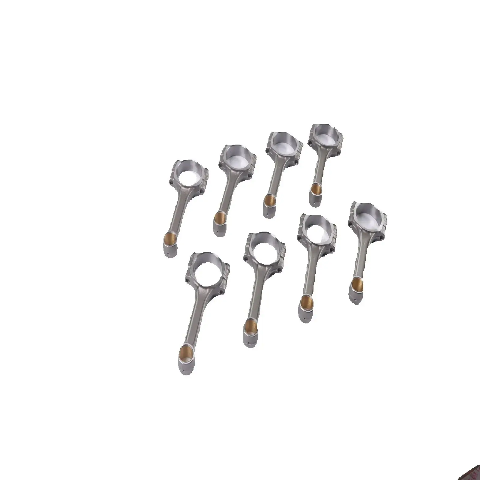 

8 шт., 5,700 дюйма, 2,100 дюйма, 0,927 дюйма, набор шатунов I-Beam для Chevy Small Block 350