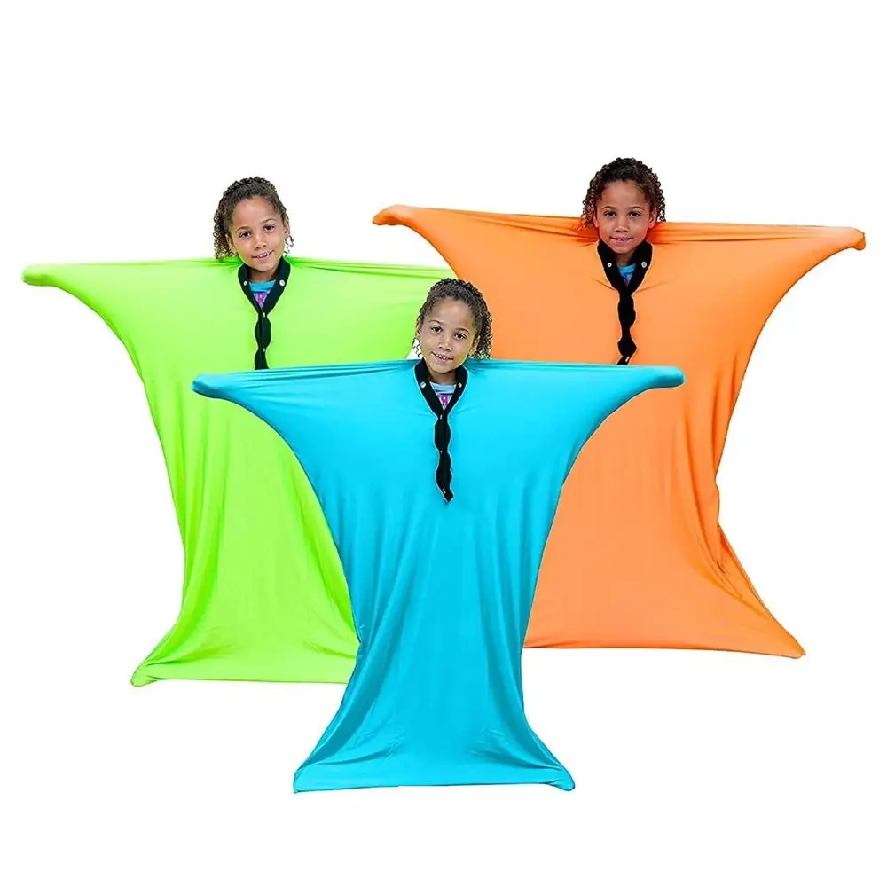 Image 4: Chaussettes sensorielles élastiques et extensibles, entraînement sensoriel humain, chaussettes corporelles pour l'autisme, sans couture, sac extensible