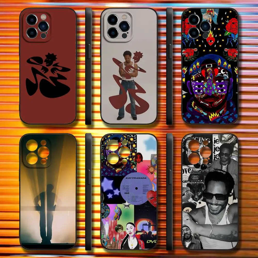 

K-Kaytranada AIN'T NO DAMN WAY Phone Case For iPhone 17,16,15,14,13,12,11,Pro,Max,Plus,X,XS,SE4,E,Mini,Soft Black Case