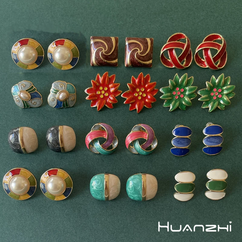 Women'S Accessories In The 90S - HUANZHI 2022 Ретро цветок лента линия