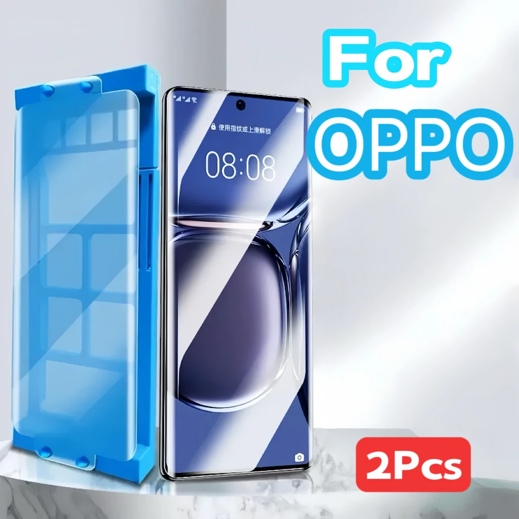 

2Pcs For OPPO Find X8 X7 X6 Ultra X5 X3 X2 Reno 12 11 10 9 6 5 4 3 Pro Plus Screen Protector Protective Film Not Tempered Glass