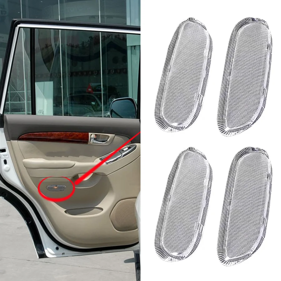 Wooeight 1Pc Clear Car Door Courtesy Lamp Lens Cap Interior Roof Reading Lamp Shell Cover For Toyota LC120 2002-2009 8126660090