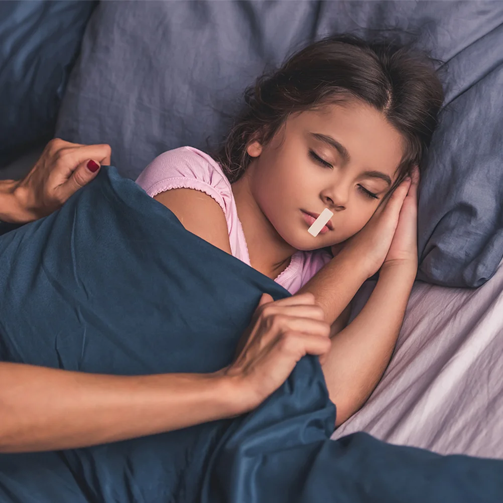 

20Pcs Baby Mouth Tape Silicone Breath Correction Sticker Children Sleep Aid Night Breathing Training Patch Mouth Sticker