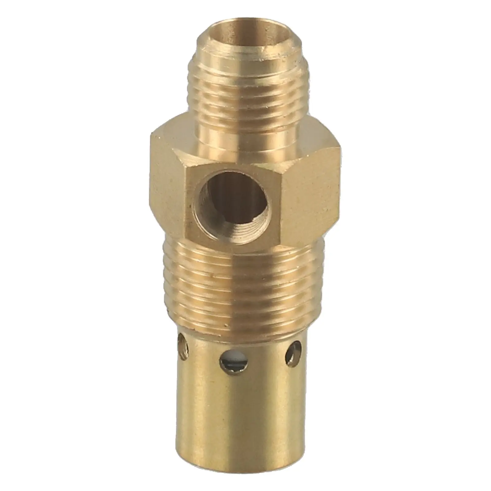 Compressor Check Valve 19*1.5MM 3 4-16 Air Compressor Valve Automatic Shut Down Brass Material Overpressure Protection
