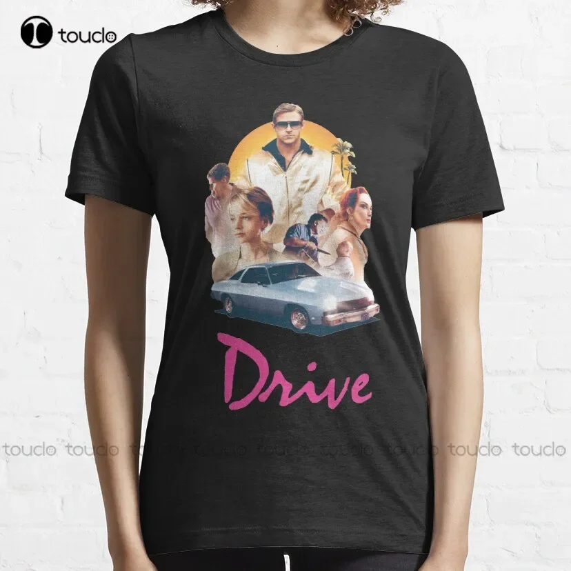 Drive ryan gosling ryan gosling drive movie Classic T-Shirt womens t shirt Custom aldult Teen unisex digital printing xs-5xl
