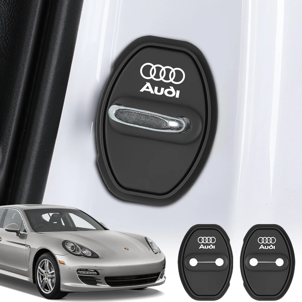 

Украшение дверного замка автомобиля, защита от ржавчины, силиконовый чехол для Audi SLINE A3 8P S3 A4 B6 B7 A6 C6 C5 A5 Q3 Q5 Q7 TT A1 A2 A7 A8 Q2