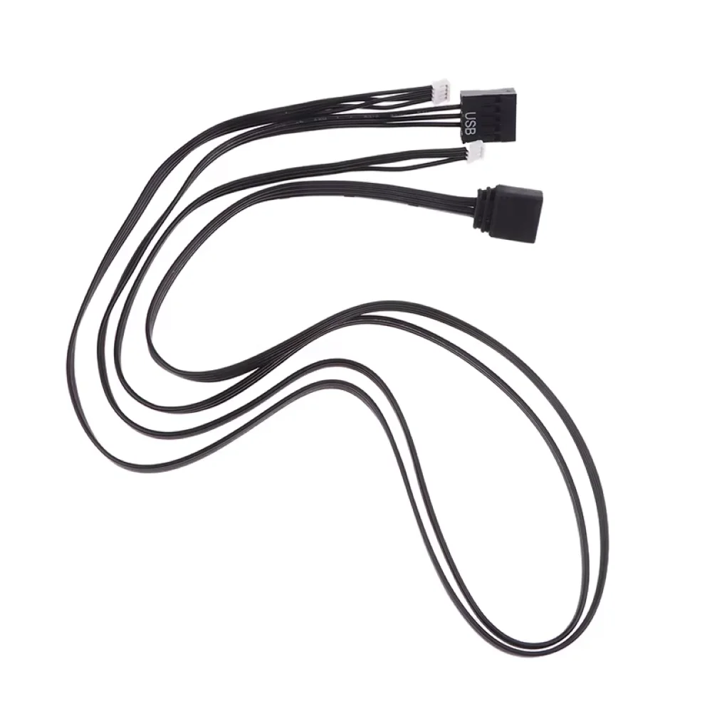 Wraith Prism LED RGB CPU Cooling Fan 4-pin USB 3-pin to AMD Ryzen 7 RGB Synchronization Cable