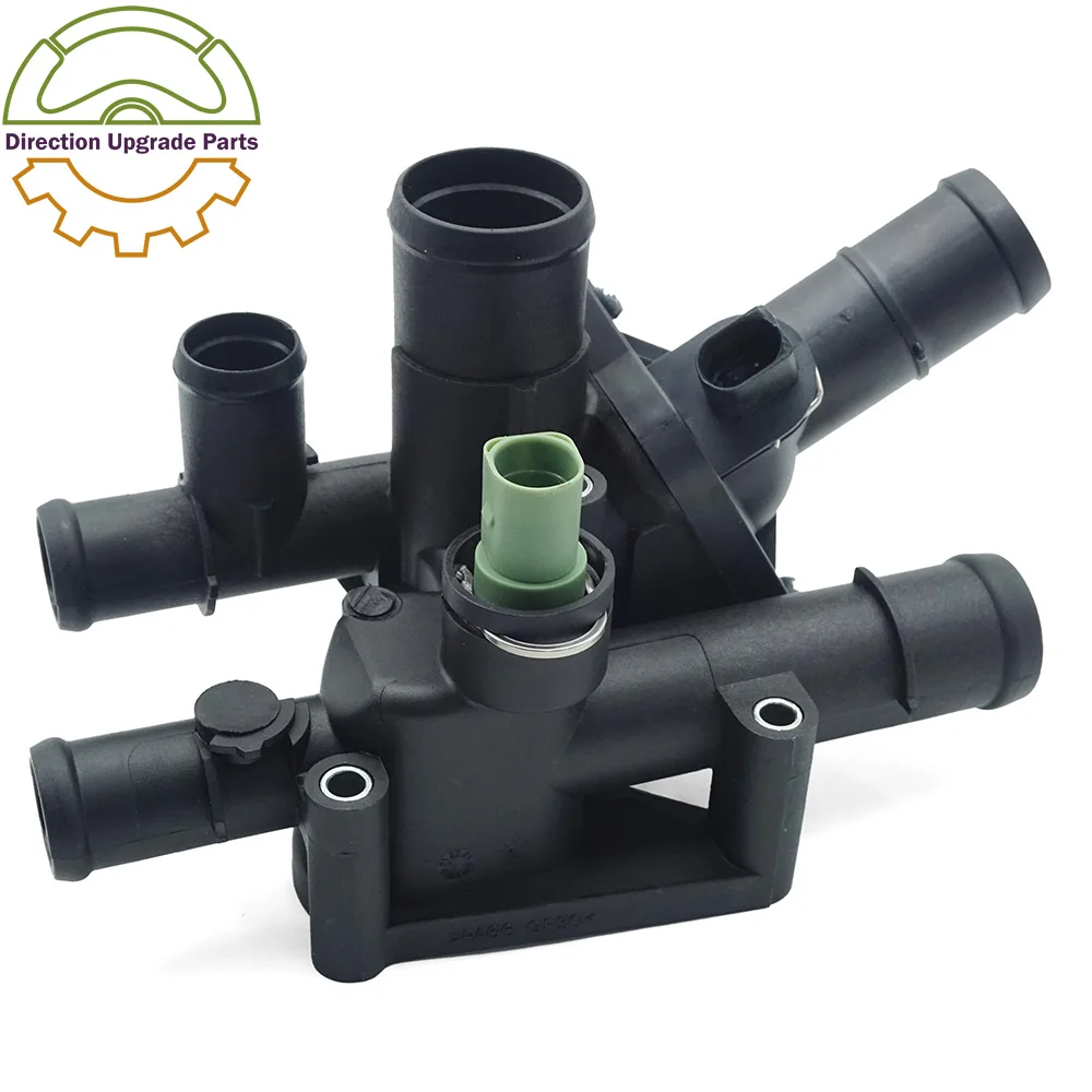 

06A 121 111 Automotive Thermostat Cover Hose Coolant Hose Flange Replacement Accessories For Skoda 06A121111