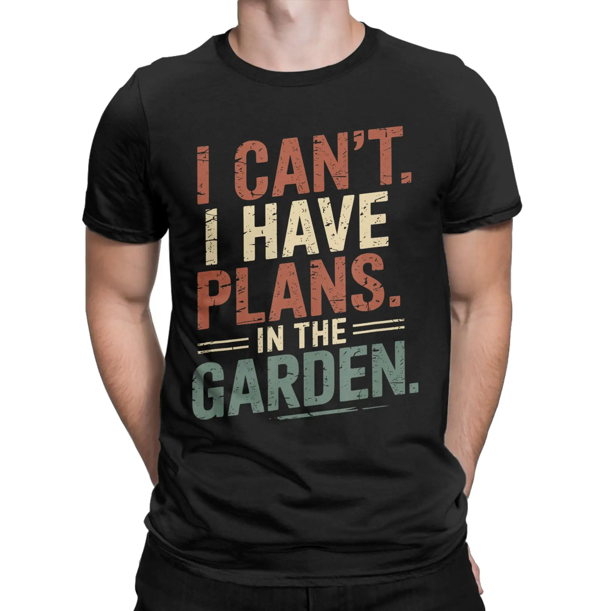 Men I Garden Because I Can Funny Plant Gardening Canning Lover T Shirt  Cotton Clothing Short Sleeve O Neck Tee Shirt T-Shirts