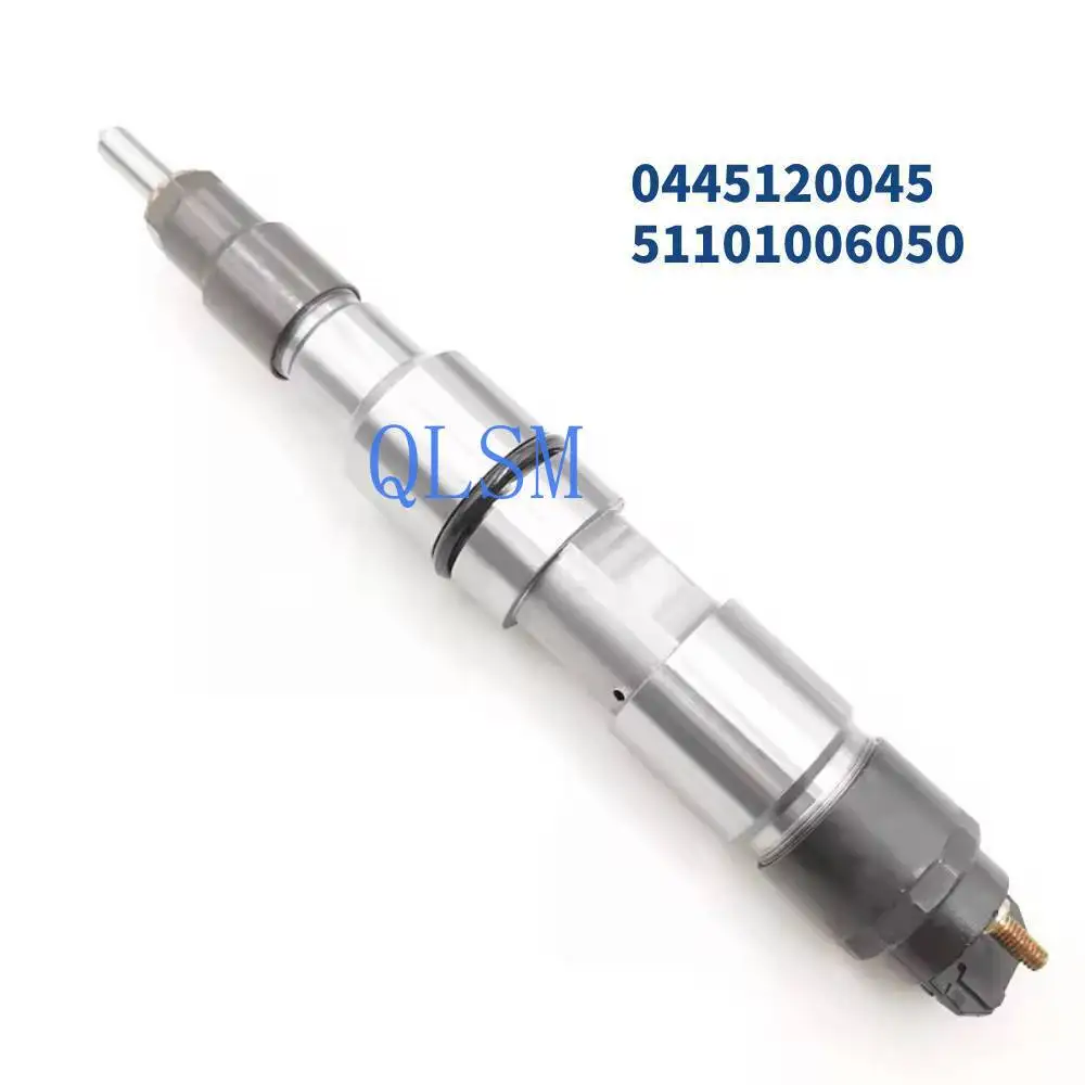 

High Quality Accessories Common Rail Fuel Injector 0445120045 51101006050 for MAN TGA TGL TGM Engines -
