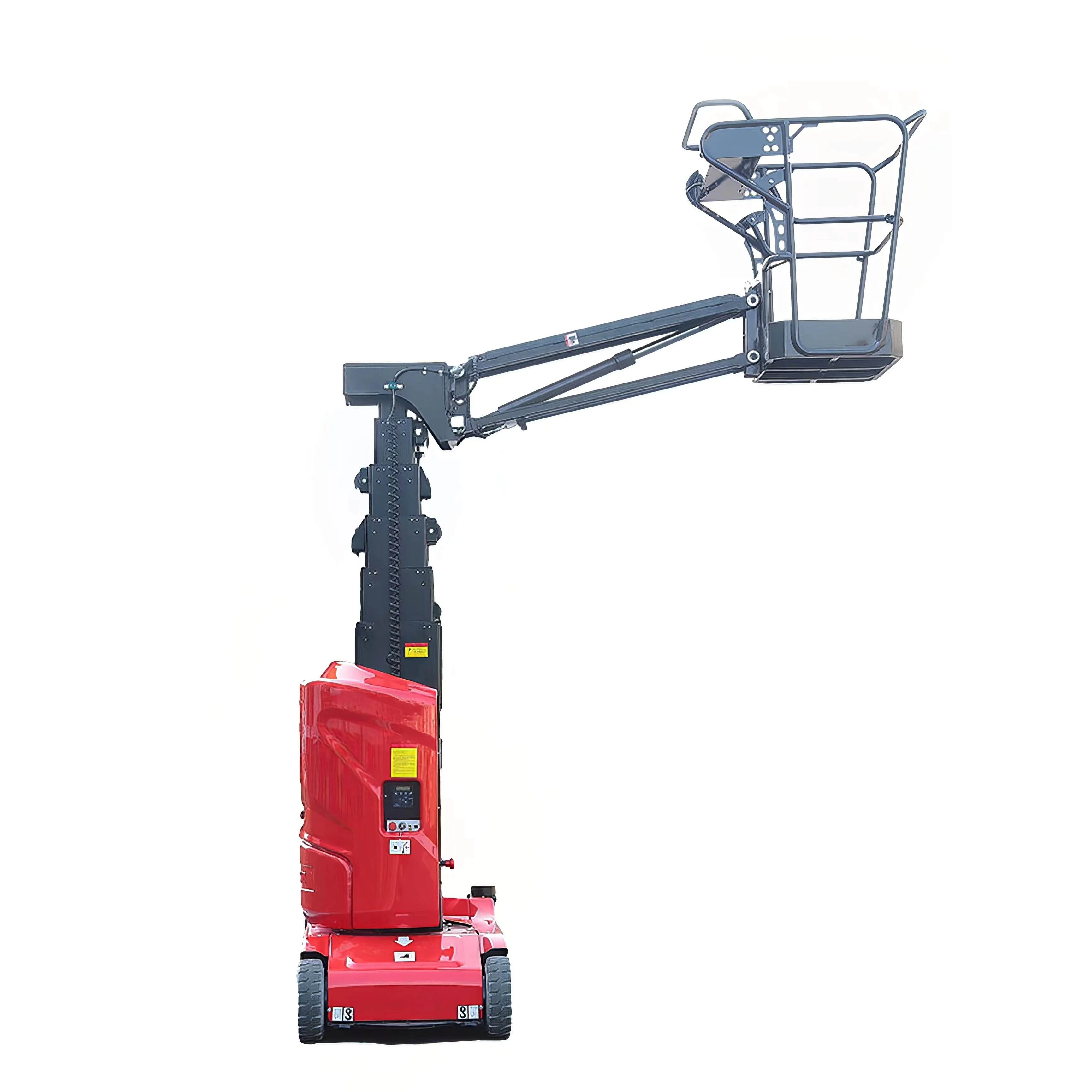 11m Hydraulic Telescopic Boom Lift  telescopic aerial work platform Self-propelled mast lifts