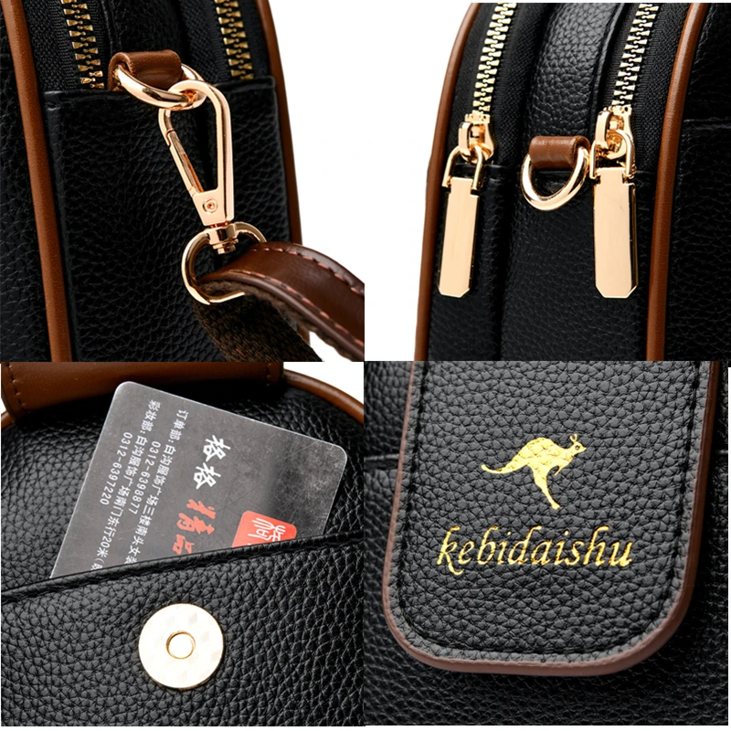 Gusure Fashion Ladies Handbag Designer Crossbody Bag Luxury Leather Women piccola borsa a tracolla Messenger nuova borsa da viaggio femminile