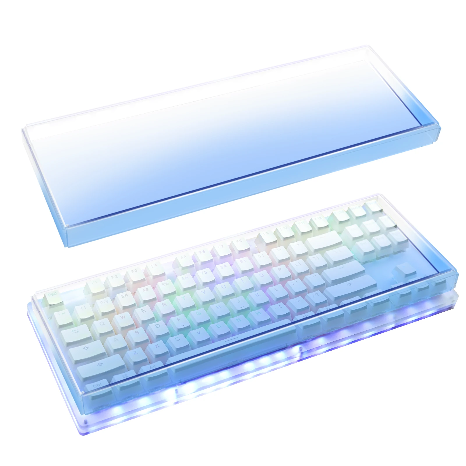 

Geekria Tenkeyless Acrylic Keyboard Dust Cover, Cover for TKL 80% Compact 87 Key Computer Mechanical Gaming Keyboard