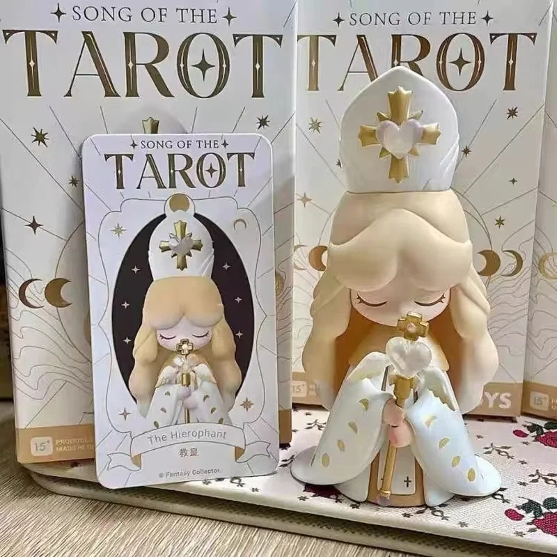 Laplly Song Of Tarot Surprise Box Fairy Tale Myth Angle Goddess Blind Box Figure Zodiac Decoration Girl Doll Decor Children