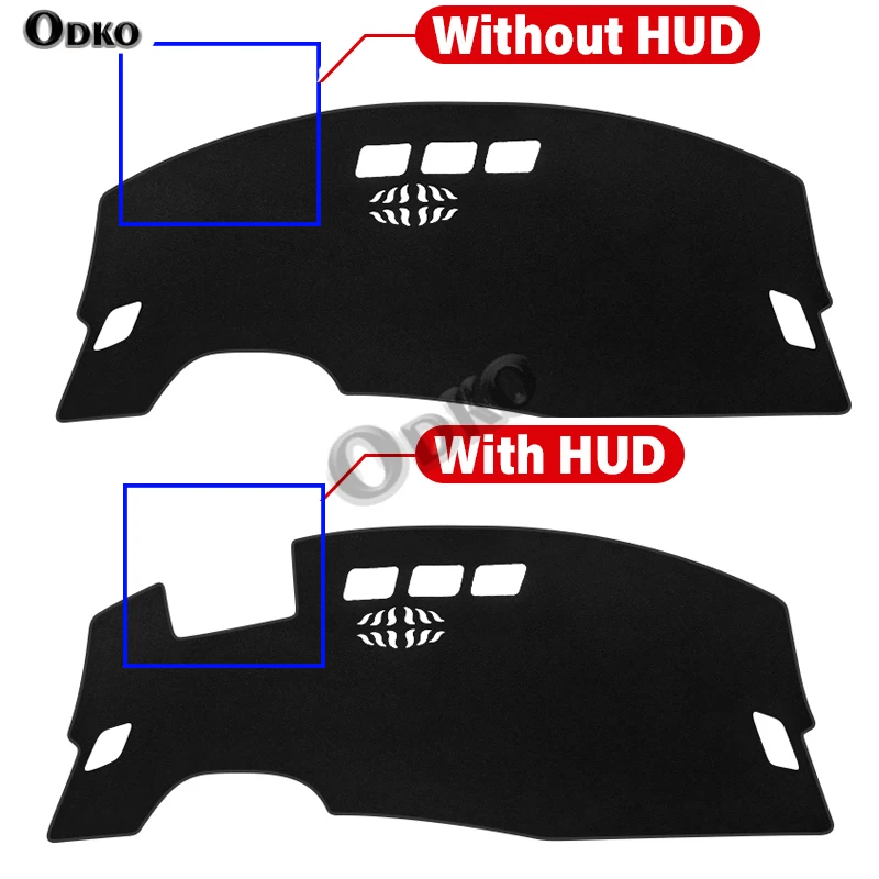 ل Volkswagen VW ID.4 ID4 2020 2021 2022 2023 2024 لوحة سيارة حصيرة الشمس الظل أداة مكتب عدم الانزلاق غطاء الملحقات #2