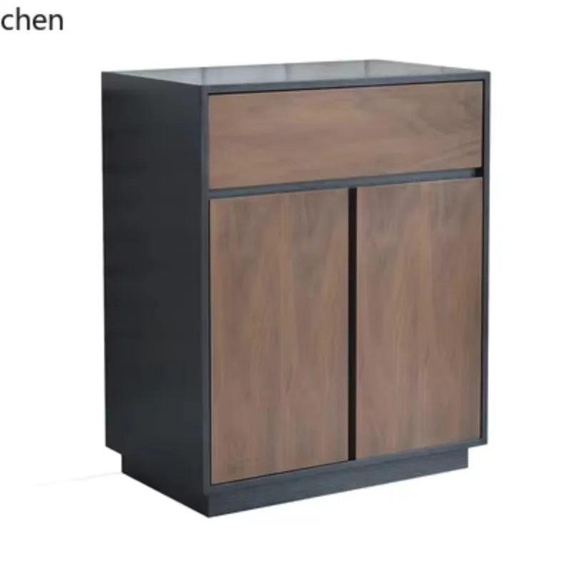 YFY Extendable Floor-standing TV Cabinet Coffee Table Modern Simple Solid Wood Multi-layer Living Room Floor Cabinet