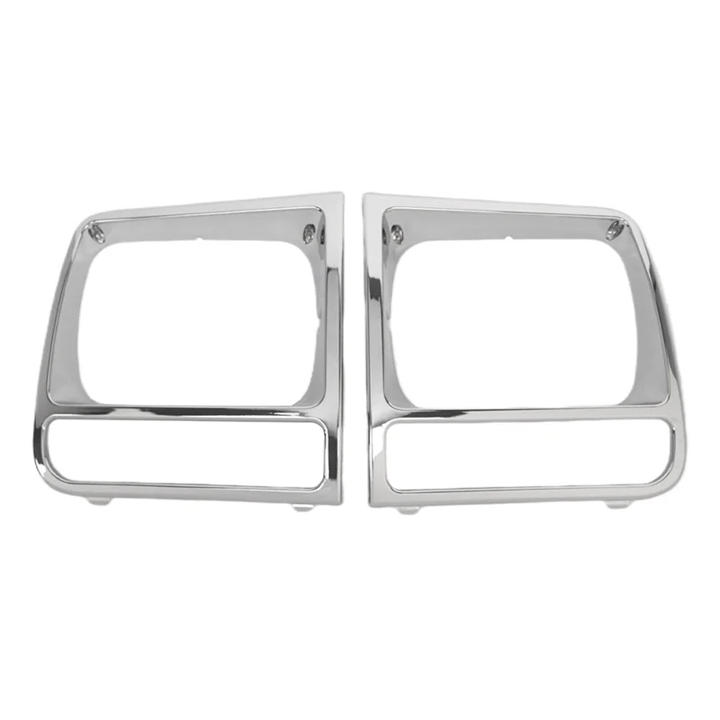 

A30P-Front Headlight Frame Headlamp Trim Cover For Jeep Cherokee 1998- 2002 Models Part Numbers CH2513156 CH2512156 55055136 550