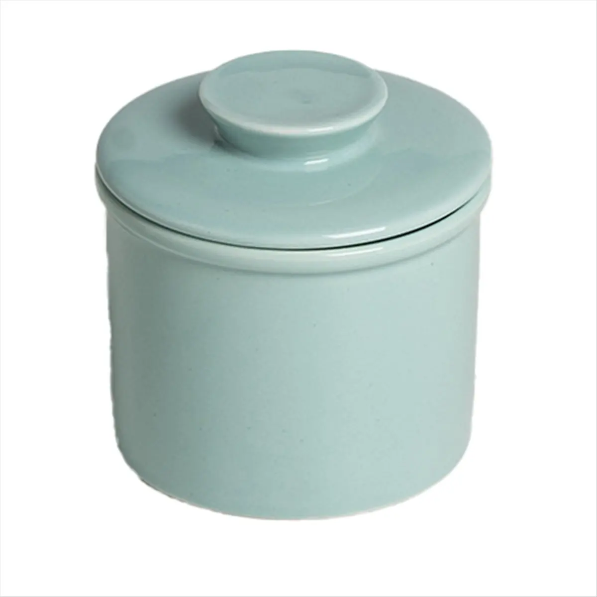 2026 Trend Ceramic Butter Crock with Lid - French Style Butter Keeper for Spreadable Butter, Dishwasher Safe,Butter Storage Tank