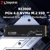 Kingston KC3000 PCIe 4.0 NVMe M.2 2280 SSD 512GB 1TB 2TB - High-Performance Storage for Desktop and Laptop PCs