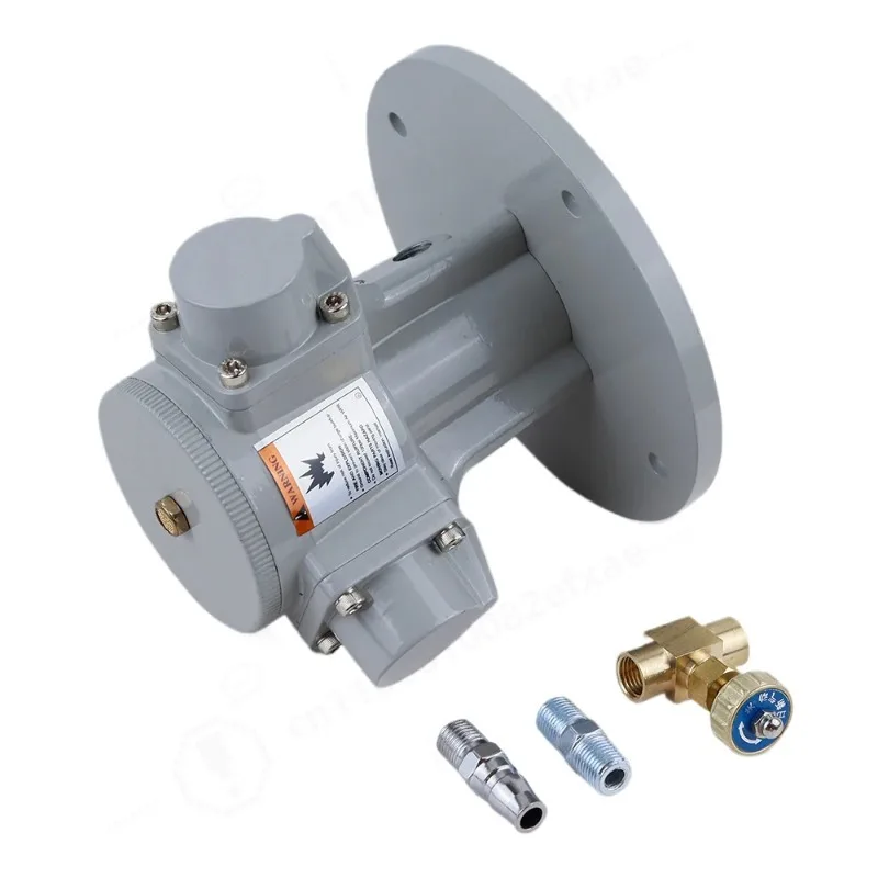 Piston Type Air Motor XS-HS015 Explosion-proof Motor Vertical/Horizontal Pneumatic Motor Torque 0.96NM