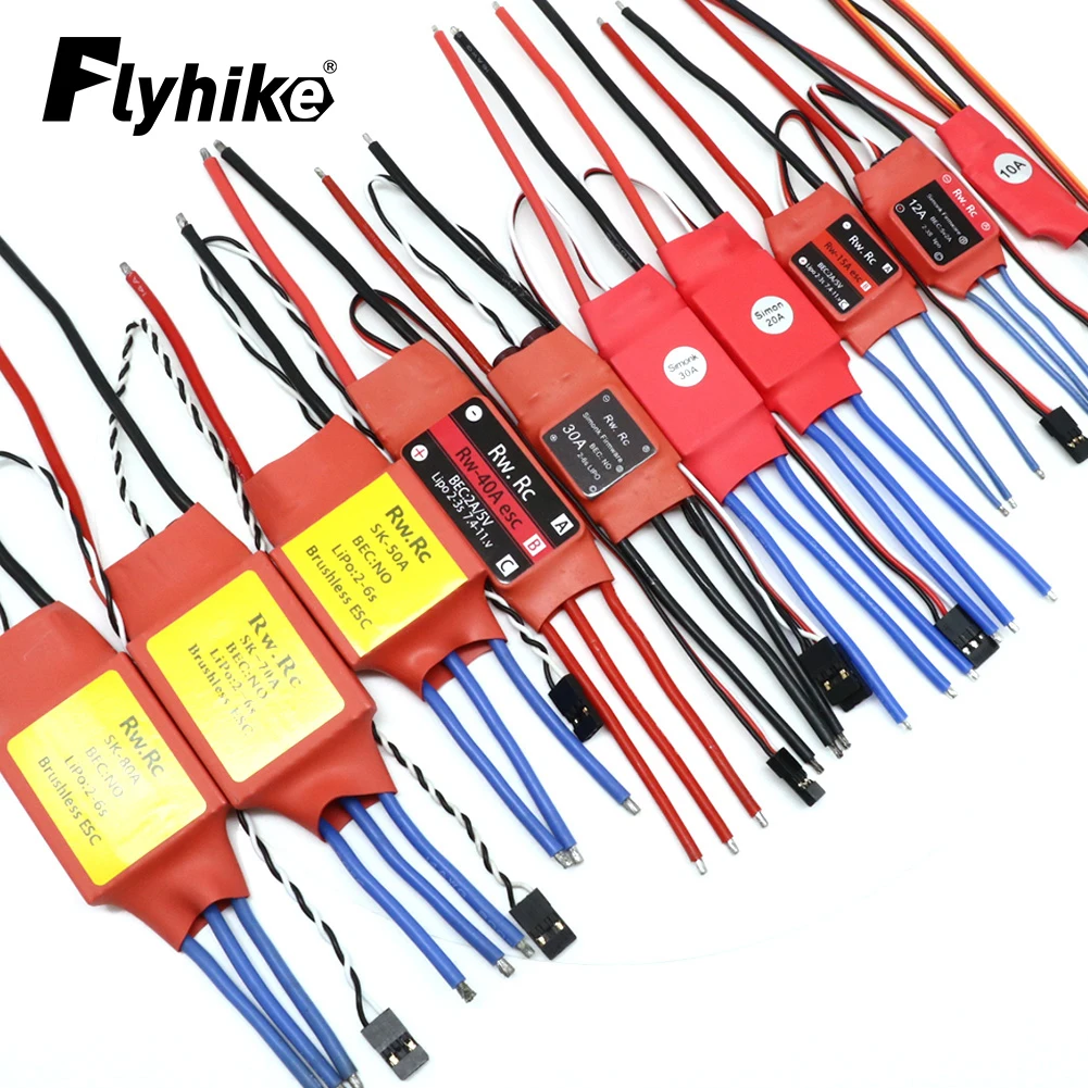 Simonk 10A 12A 15A  20A  30A 40A 50A 70A 80A Firmware Electronic Speed Controller Program ESC for RC Multicopter Helicopter