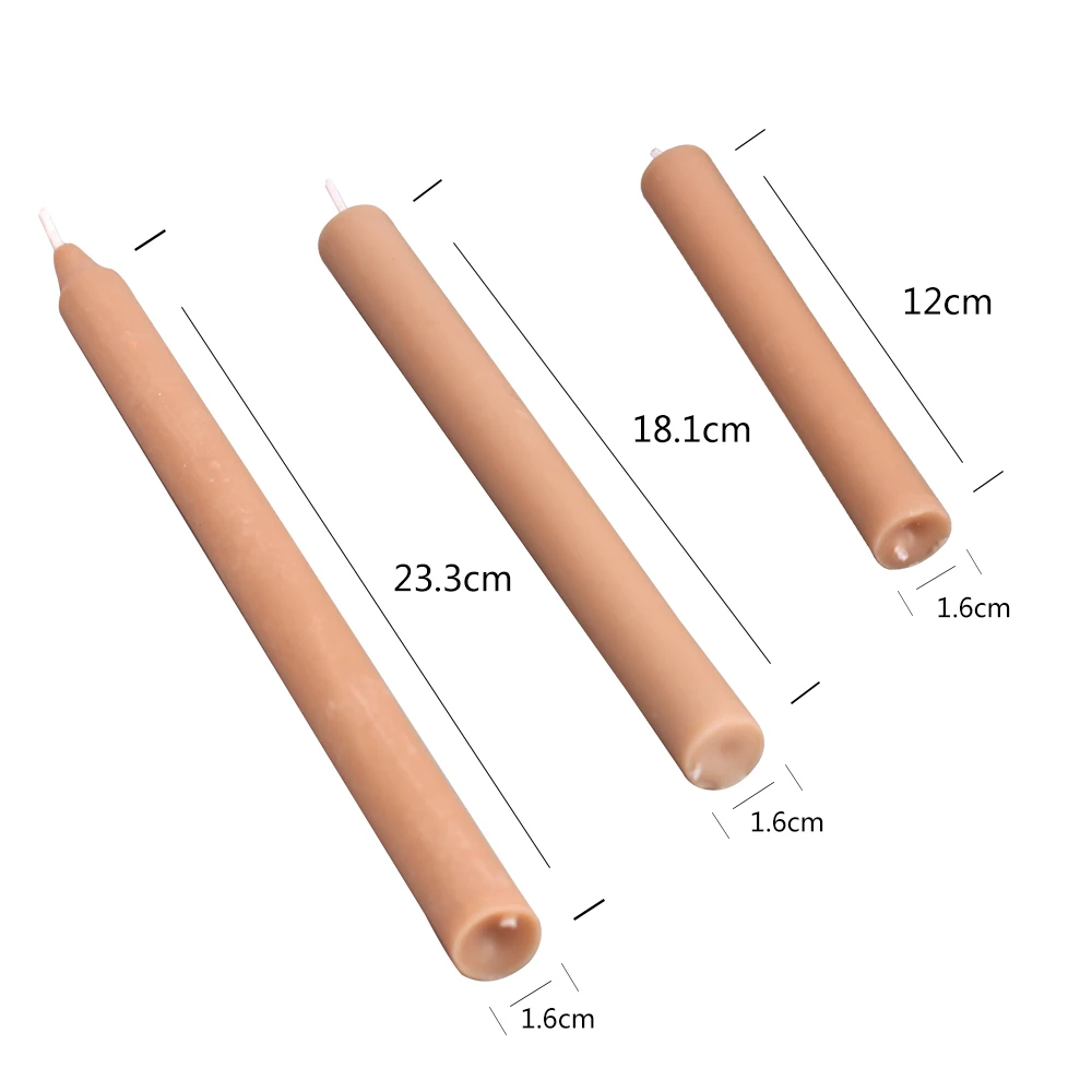 Nicole Stackable Silicone Candle Molds Aromatherapy Modular Candle Making Mould Home Ornaments Handmade Tool