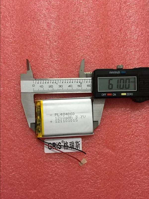 Nueva batería de polímero de litio de 3,7 V 484060 494261   Célula recargable de iones de litio de uso general de navegación GPS para juegos MP4 MP5 PSP