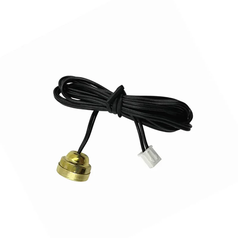 Temperature Sensor 10K B3950/3435 Adsorption Magnetic Probe 16X10MM L=1M Terned XH2.54-2P Plug NTC Thermistor